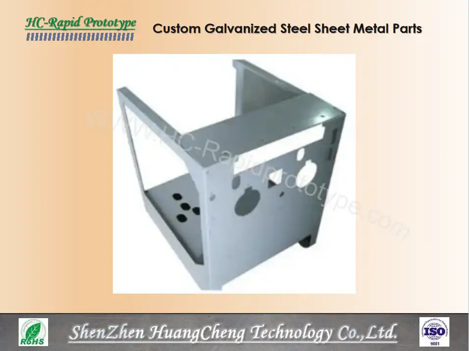 Custom Galvanized Steel Sheet Metal Parts